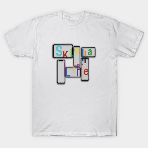 SKROLLA Colors T-Shirt by Skrolla Life